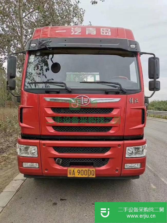 河北出售二手青島解放半掛車
