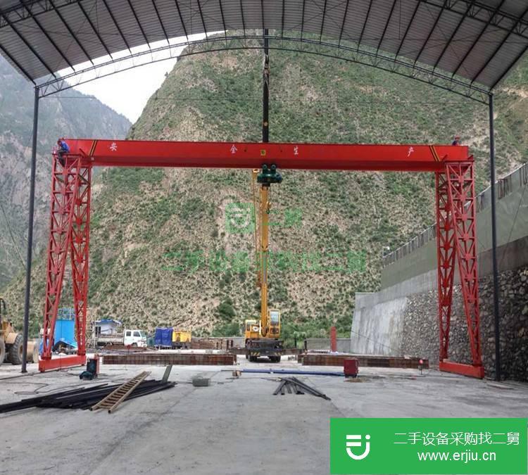 四川出售二手門式起重機九成新
