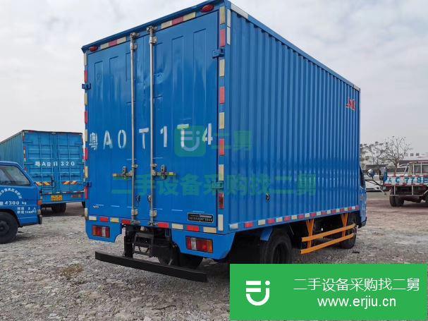 廣東出售二手江鈴單排后雙胎廂式貨車(chē)