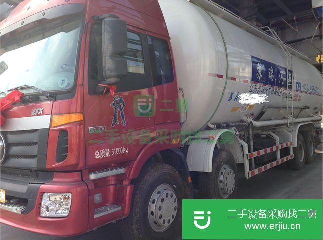 江蘇出售二手福田歐曼散裝水泥罐車