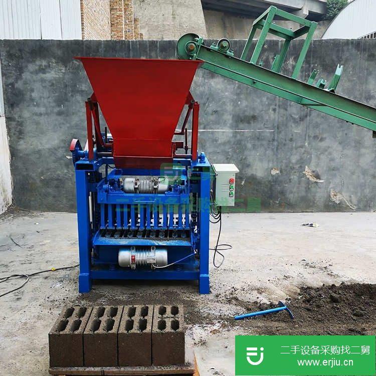 河南出售二手水利灌溉T型槽制磚機