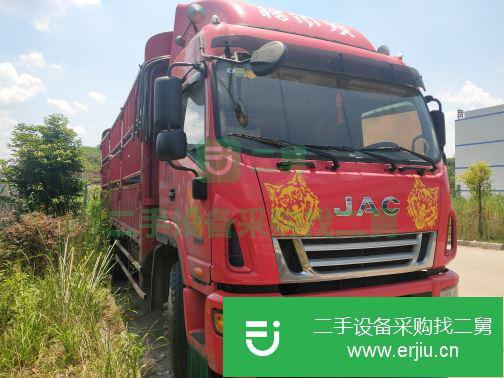 四川出售二手江淮前二后四倉柵載貨車
