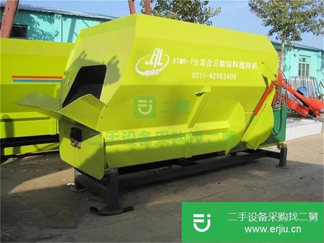 甘肅出售二手臥式全日糧飼料攪拌機