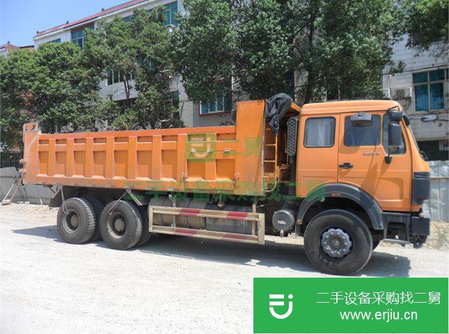 湖南出售二手北奔重汽前四后八自卸車