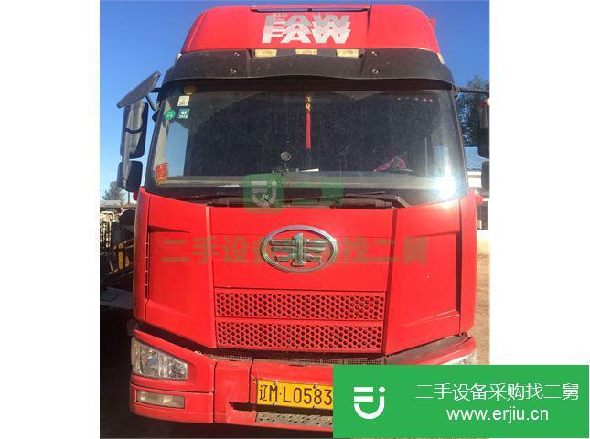 遼寧出售二手一汽解放J6前四后八載貨車
