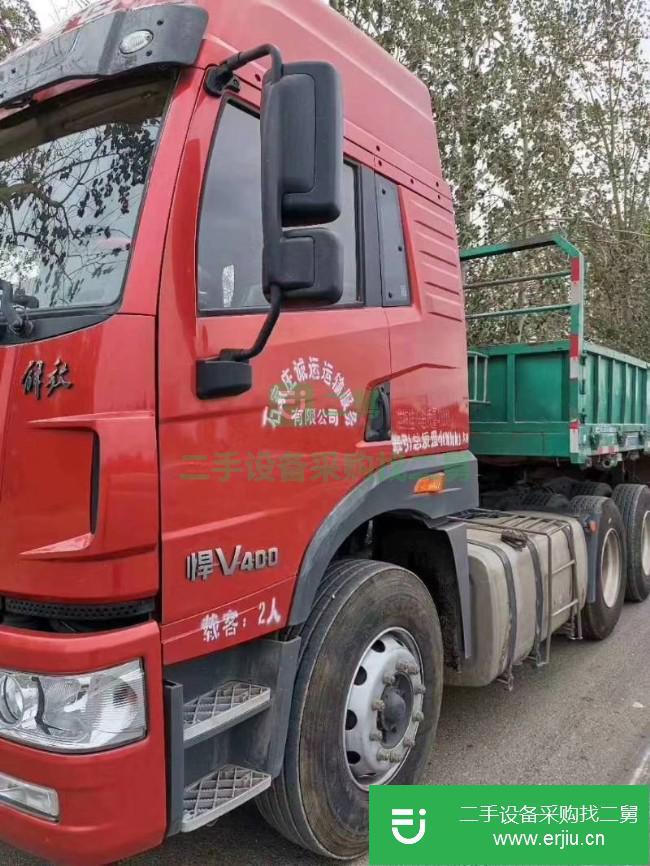 河北出售二手青島解放半掛車