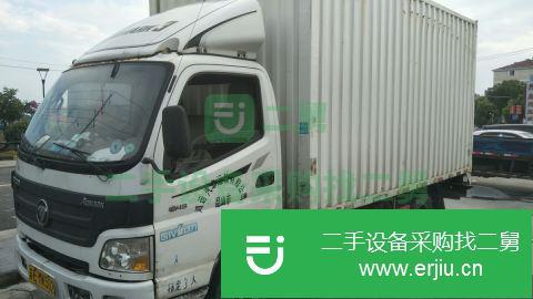 江蘇出售二手歐馬可廂式貨車