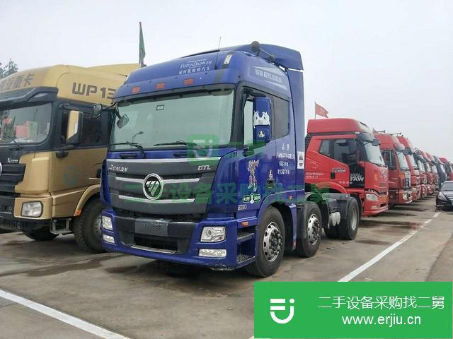 江蘇出售二手歐曼半掛牽引車