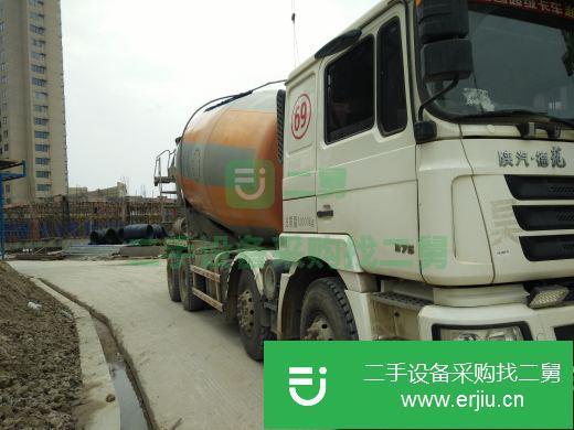安微出售二手陜汽重卡攪拌車