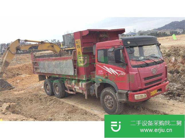 福建出售二手一汽解放自卸車