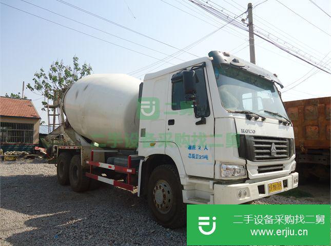 山東出售二手中國重汽混凝土攪拌車