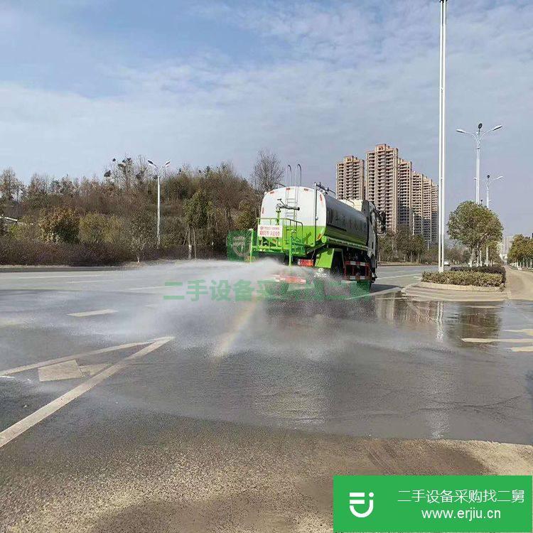 湖北出售二手東風霧炮灑水車