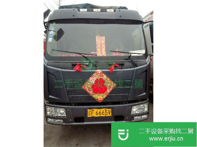 遼寧出售二手一汽解放J6高欄貨車