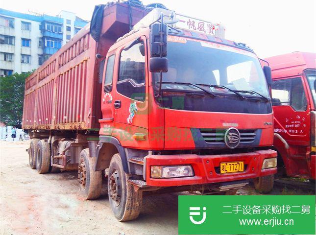 廣東出售二手福田前四后八自卸車