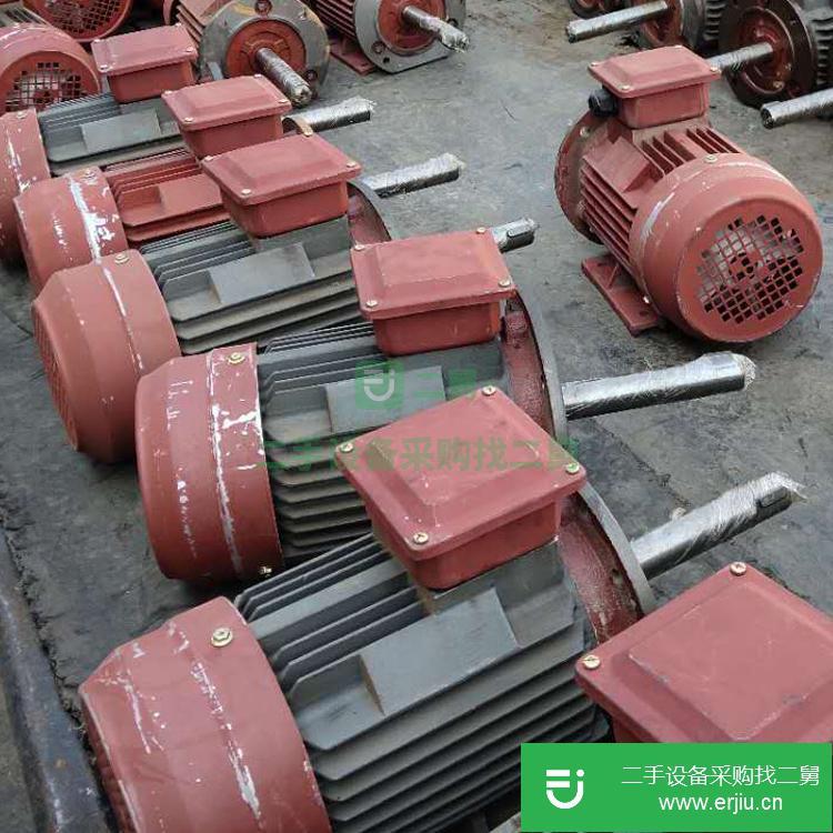 山東出售二手三相異步Y132S1-2變頻電機