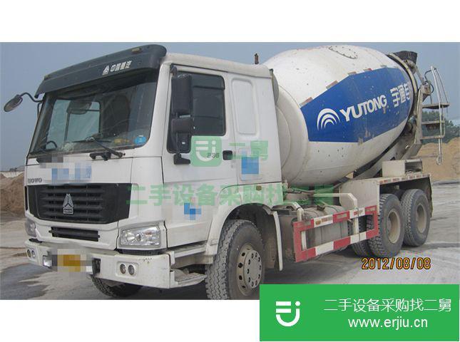河南出售二手中國重汽混凝土攪拌車