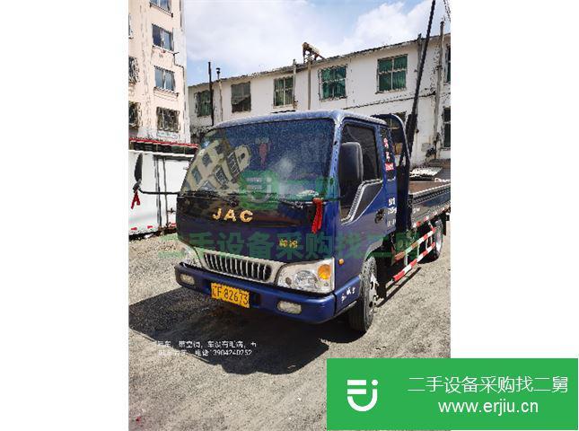 遼寧出售二手江淮前二后四排半貨車