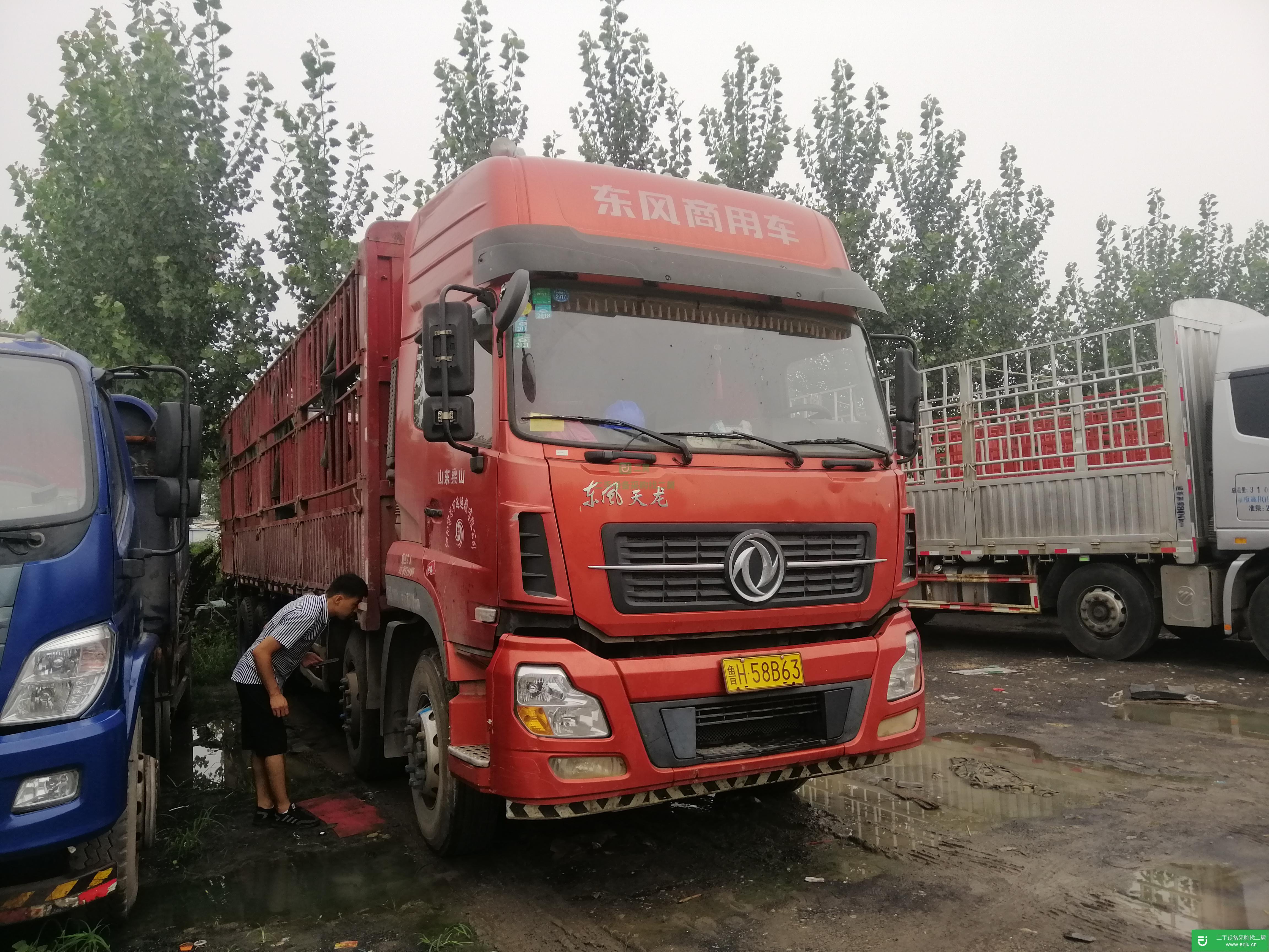 山東省出售二手東風(fēng)商用車載貨車