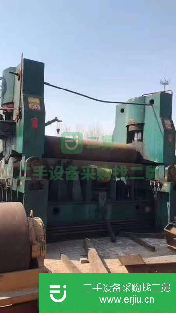 山東出售二手液壓上棍萬能卷板機