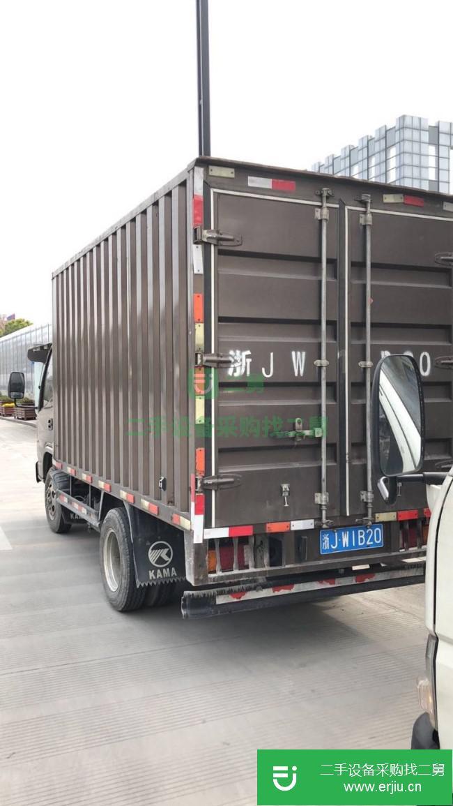 浙江出售二手凱馬廂式貨車