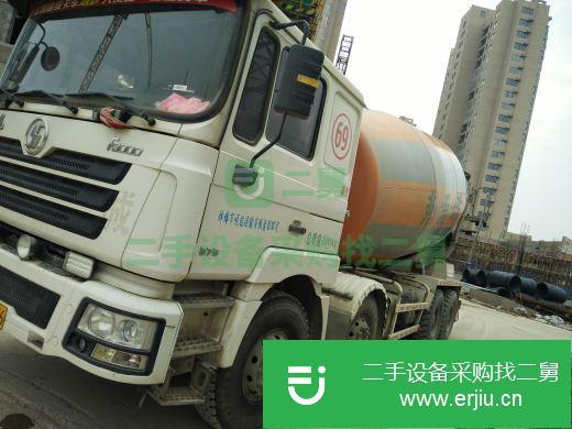安微出售二手陜汽重卡攪拌車