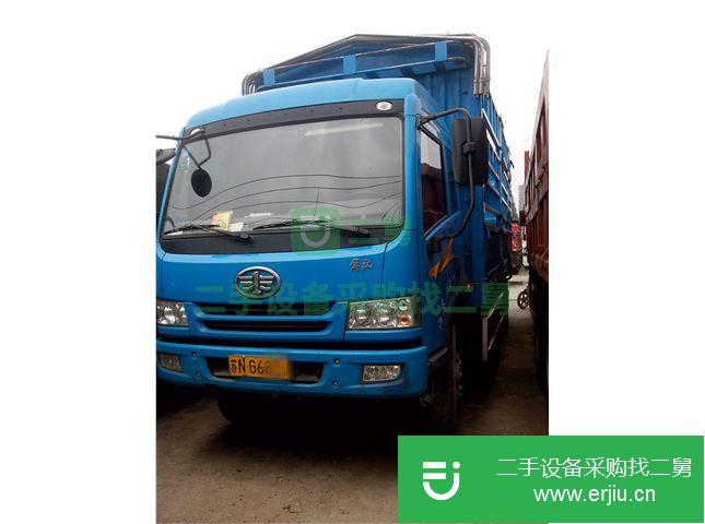 江蘇出售二手解放賽龍高欄載貨車