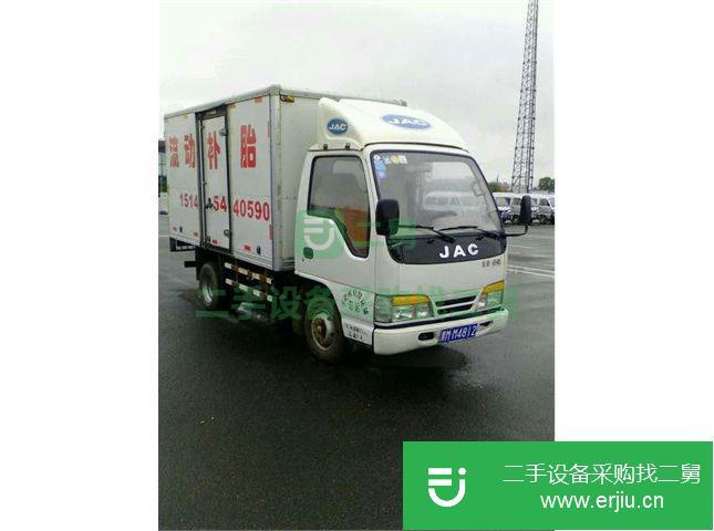 黑龍江出售二手江淮前二后四廂式貨車