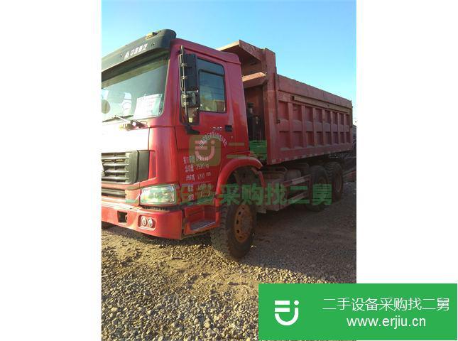 山東出售二手福田后八輪工程自卸車