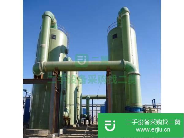 內(nèi)蒙古出售二手玻璃鋼脫硫塔