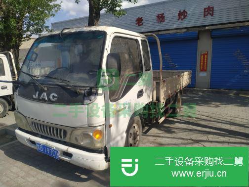 內蒙古出售二手江淮排半坐平板貨車