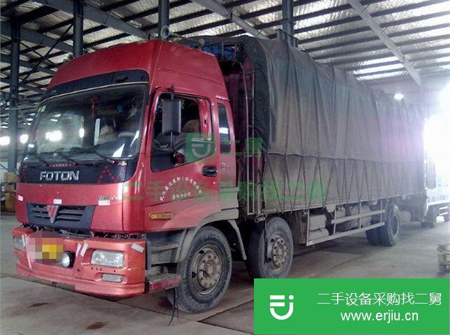 湖北出售二手福田歐曼前四后四高欄貨車