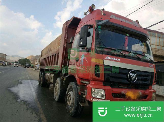 甘肅出售二手福田自卸車