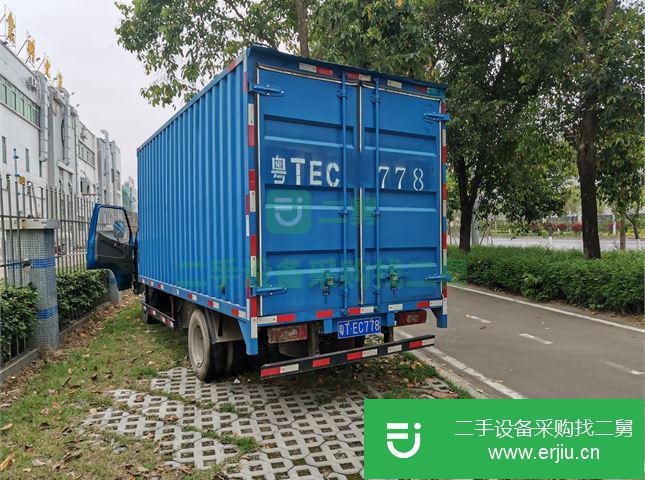 廣東出售二手一汽解放前二后四廂式貨車