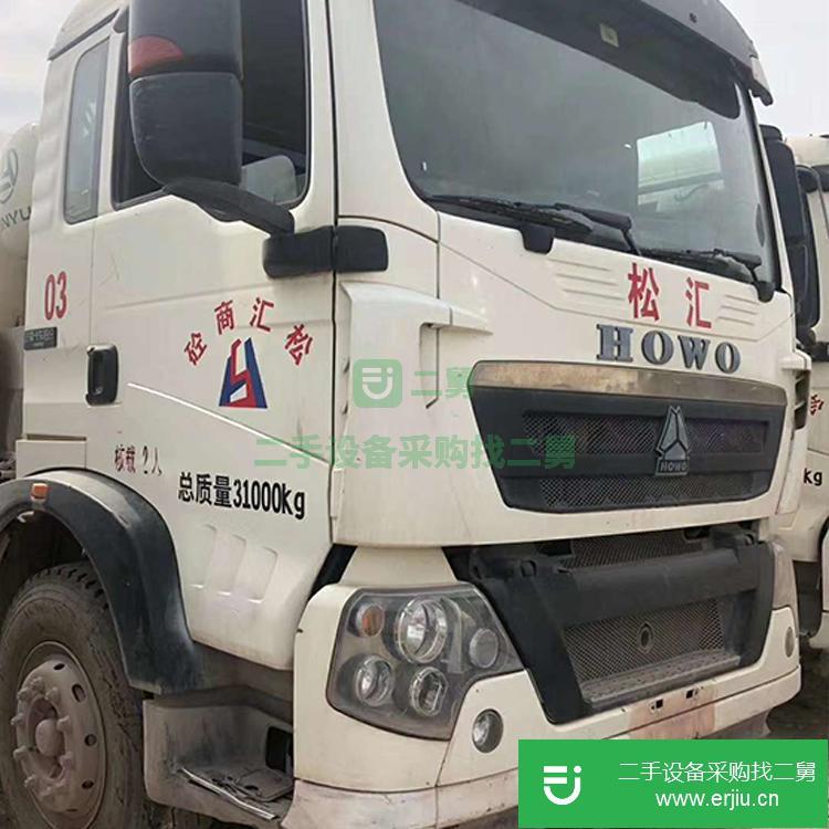 山東出售二手豪沃12方水泥攪拌車
