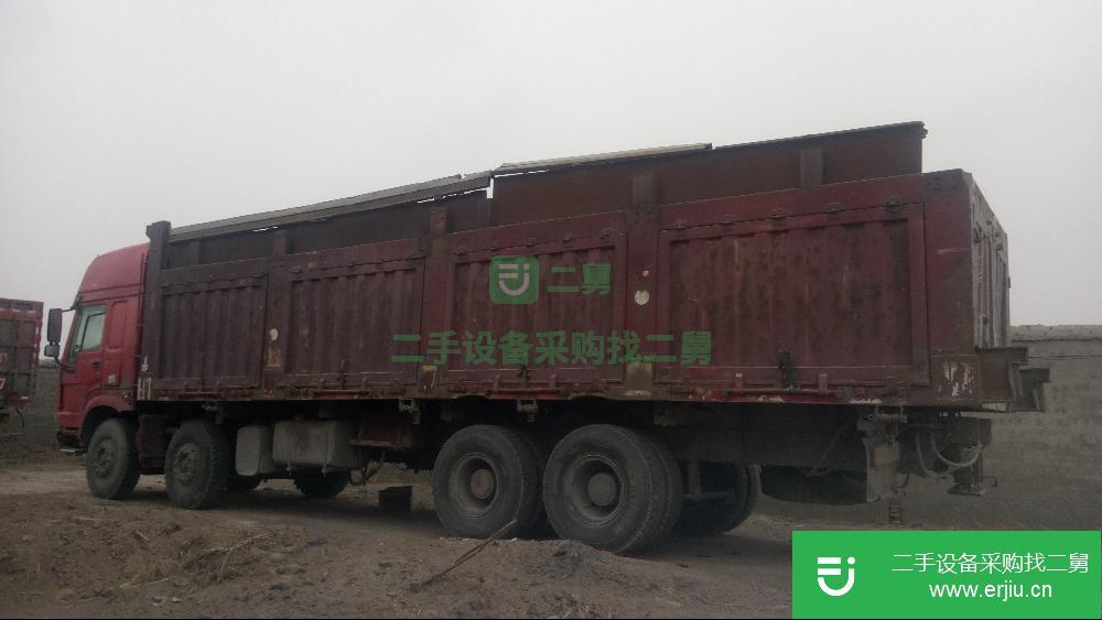 河北出售二手毫沃9.6側翻自卸車
