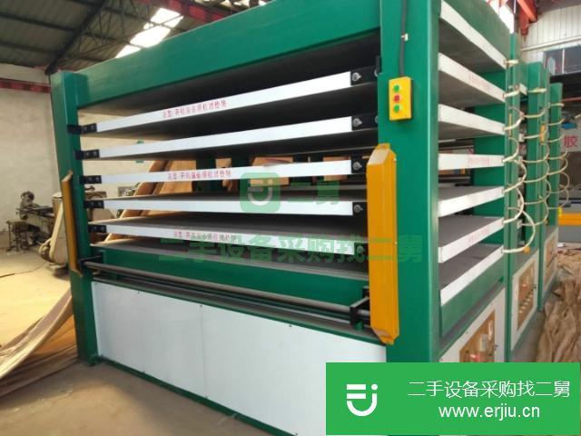 河南出售二手膠合熱壓機