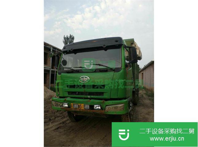 北京出售二手一汽解放前四后八自卸車