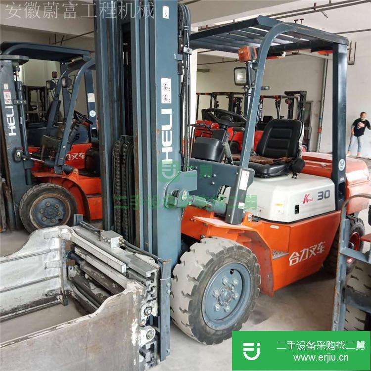 安徽出售二手合力柴油叉車