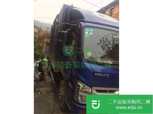 湖北出售二手輕卡福田廂式貨車