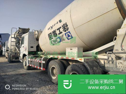 江蘇出售二手豪沃混凝土攪拌車