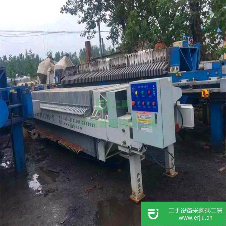 山東出售二手100平方隔膜壓濾機