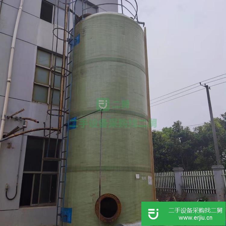 山東出售二手100立方玻璃鋼儲罐