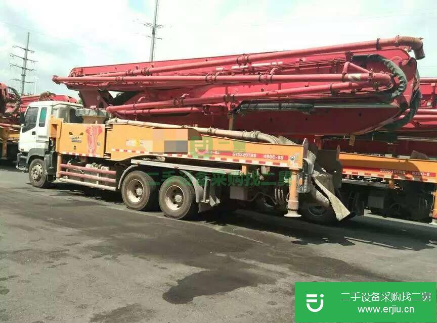 江蘇出售二手混凝土泵車