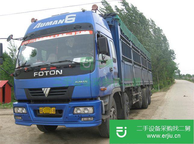吉林出售二手歐曼前四后十載貨車