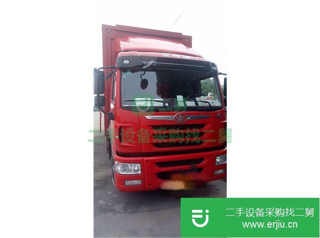 江蘇出售二手青島解放廂式載貨車