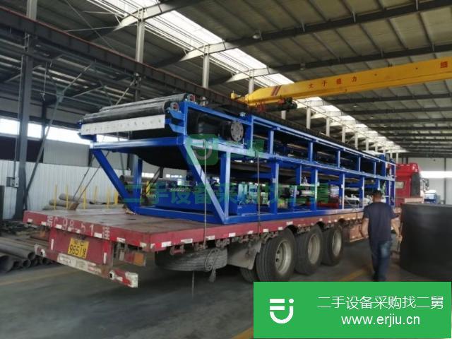 江蘇出售二手污水泥水分離真空帶式壓濾機