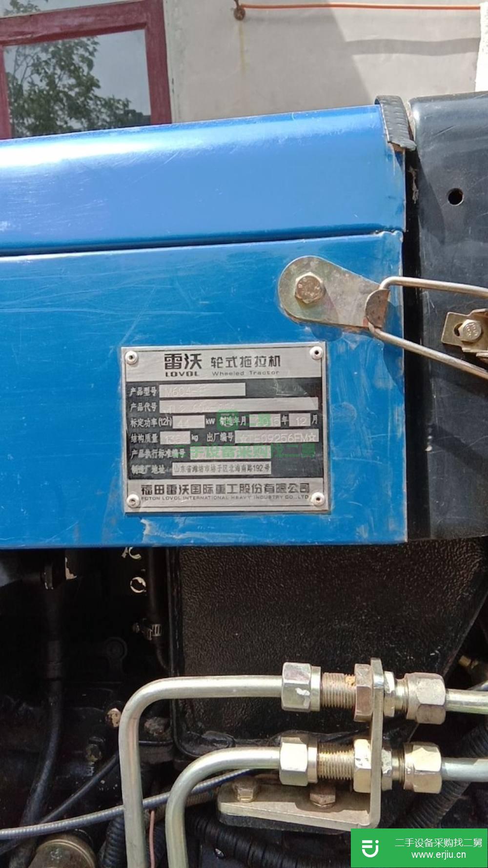 山西出售二手雷沃604大棚王拖拉機