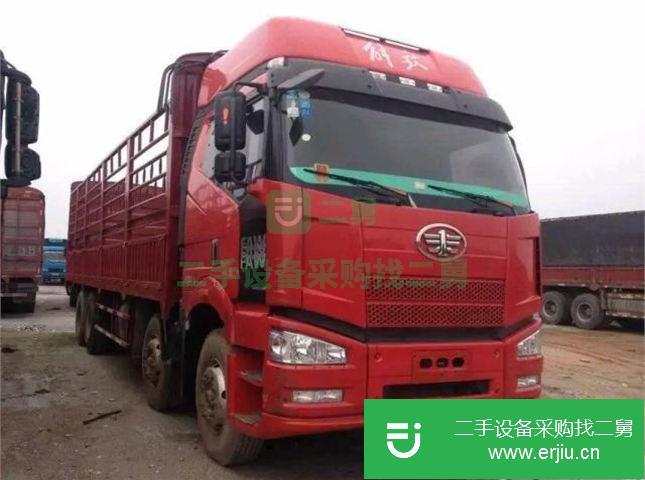 廣東出售二手一汽解放J6 前四后八載貨車