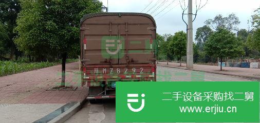 四川出售二手福田排半廂式輕卡載貨車