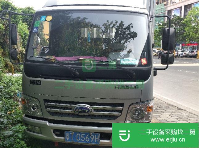 廣東出售二手開瑞輕型倉欄式貨車
